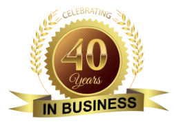 Celebrating 40 Years in Business